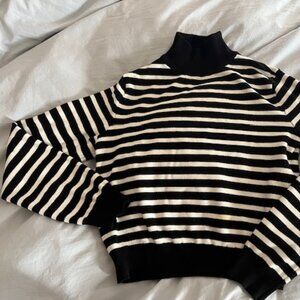 Zara Knit Mock Neck Sweater